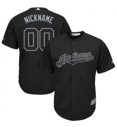 Men Women Youth Toddler All Size Cleveland Indians Majestic 2019 Players Weekend Cool Base Roster Custom Black Jersey Men Women Youth Toddler All Size Cleveland Indians Majestic 2019 Players Weekend Cool Base Roster Custom Black Jersey