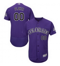 Men Women Youth All Size Colorado Rockies Custom Flex Base Jersey Purple Men Women Youth All Size Colorado Rockies Custom Flex Base Jersey Purple