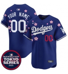 Men Women Youth Los Angeles Dodgers Active Player Custom Royal 2025 Tokyo Series Limited Stitched Baseball Jersey