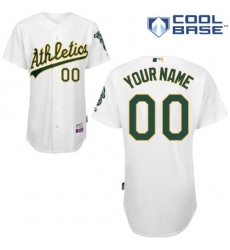 Men Women Youth All Size Oakland Athletics White Customized Cool Base Jersey Men Women Youth All Size Oakland Athletics White Customized Cool Base Jersey