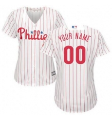 Men Women Youth All Size Philadelphia Phillies Cool Base Custom MLB Jersey White Red Strips Men Women Youth All Size Philadelphia Phillies Cool Base Custom MLB Jersey White Red Strips