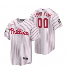 Men Women Youth Philadelphia Phillies Active Player Custom White 2022 World Series Cool Base Stitched Baseball Jersey Men Women Youth Philadelphia Phillies Active Player Custom White 2022 World Series Cool Base Stitched Baseball Jersey