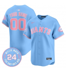 San Francisco Giants Blue Customized Jersey San Francisco Giants Blue Customized Jersey