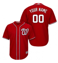 Men Women Youth All Size Washington Nationals Majestic Cool Base Custom Jersey Red 3 Men Women Youth All Size Washington Nationals Majestic Cool Base Custom Jersey Red 3