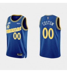 Men Golden State Warriors Active Player Custom 2022 Classic Edition Royal Stitched Basketball Jersey Men Golden State Warriors Active Player Custom 2022 Classic Edition Royal Stitched Basketball Jersey