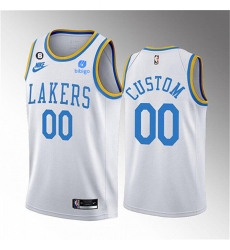 Men Women Youth Los Angeles Lakers Active Player Cutom 2022 23 White No 6 Patch Classic Edition Stitched Basketball Jersey Men Women Youth Los Angeles Lakers Active Player Cutom 2022 23 White No 6 Patch Classic Edition Stitched Basketball Jersey