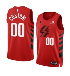 Men Women Youth Toddler Portland Trail Blazers Active Player Custom 2022 23 Red Statement Edition Swingman Stitched Basketball Jersey Men Women Youth Toddler Portland Trail Blazers Active Player Custom 2022 23 Red Statement Edition Swingman Stitched Basketball Jersey