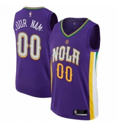 Men Women Youth Toddler New Orleans Pelicans Purple Custom Nike NBA Stitched Jersey Men Women Youth Toddler New Orleans Pelicans Purple Custom Nike NBA Stitched Jersey