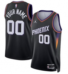 Men Women Youth Toddler PHOENIX SUNS Custom Nike NBA Stitched Jersey Black