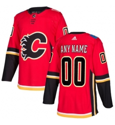 Men Women Youth Toddler Red Jersey - Customized Adidas Calgary Flames Home Men Women Youth Toddler Red Jersey - Customized Adidas Calgary Flames Home