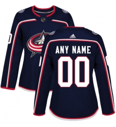 Men Women Youth Toddler Navy Blue Jersey - Customized Adidas Columbus Blue Jackets Home II Men Women Youth Toddler Navy Blue Jersey - Customized Adidas Columbus Blue Jackets Home II