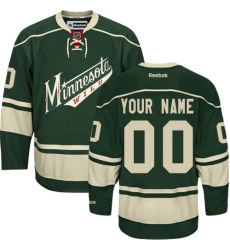 Men Women Youth Toddler Youth Green Jersey - Customized Reebok Minnesota Wild Third Men Women Youth Toddler Youth Green Jersey - Customized Reebok Minnesota Wild Third