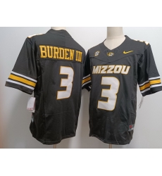 Men Missouri Tigers Luther Burden #3 Black F U S E Stitched Jersey Men Missouri Tigers Luther Burden #3 Black F U S E Stitched Jersey