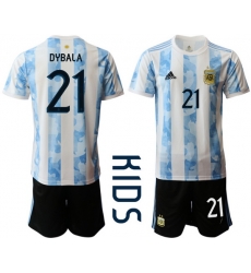 Kids Argentina Short Soccer Jerseys 032 Kids Argentina Short Soccer Jerseys 032