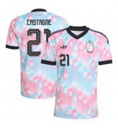 Youth 21Timothy Castagne Belgium Jersey   2