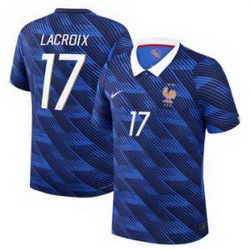 Youth 17Maxence Lacroix France Jersey   2