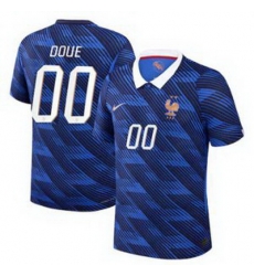 Men 00 Custom France Jersey   2