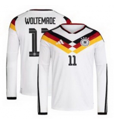 Men 11Nick Woltemade Germany National Team Jersey   4