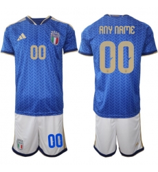 Italy 2026 FIFA World Cup Soccer Jersey Blue CUSTOM Italy 2026 FIFA World Cup Soccer Jersey Blue CUSTOM
