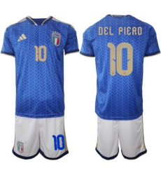 Italy Home Blue Soccer Jersey 0012 Italy Home Blue Soccer Jersey 0012