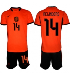 Men Netherlands 2026 Soccer Jerseys Orange #14 Tijjani Reijnders