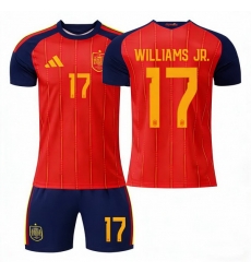 2026 FIFA World Cup Spain Soccer Home Jersey #17 2026 FIFA World Cup Spain Soccer Home Jersey #17