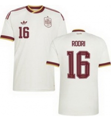 Men 16 Spain Rodri World Cup 2026 Away Replica Jersey 2 Men 16 Spain Rodri World Cup 2026 Away Replica Jersey 2