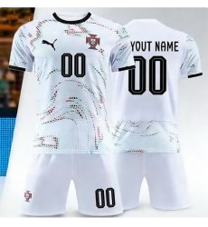2026 FIFA World Cup Portugal Soccer White Jersey Custom
