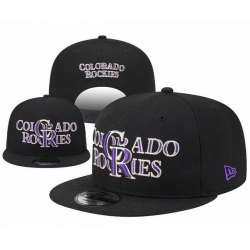 Colorado Rockies Snapback Cap 25902