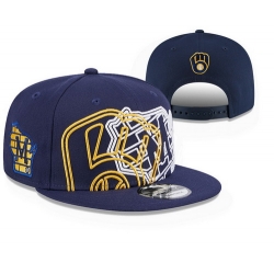 Milwaukee Brewers Snapback Cap 25K T536