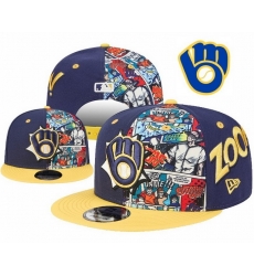 Milwaukee Brewers Snapback Cap 26C U526