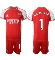 Men Arsenal 2026 Soccer Jerseys Red #1 RAMSDALE