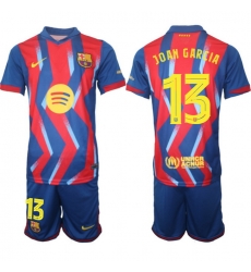 Men FC Barcelona 2026 Soccer Jerseys RedBlue #13 JOAN GARCIA Men FC Barcelona 2026 Soccer Jerseys RedBlue #13 JOAN GARCIA