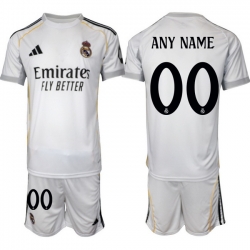 Men Real Madrid 2026 Soccer Jerseys White CUSTOM (2)