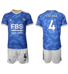 Men Leicester City Soccer Jersey 020 Men Leicester City Soccer Jersey 020