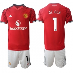 Men Manchester United 2026 Soccer Jerseys Red #1 DE GEA