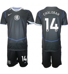 Men Chelsea 2026 Soccer Jerseys DarkGrey #14 CHALOBAH