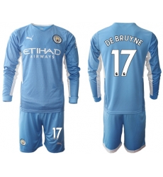 Men Manchester City Long Sleeve Soccer Jerseys 507 Men Manchester City Long Sleeve Soccer Jerseys 507