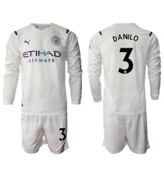 Men Manchester City Long Sleeve Soccer Jerseys 535 Men Manchester City Long Sleeve Soccer Jerseys 535
