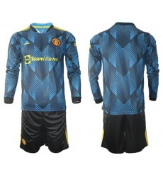 Men Manchester United Long Sleeve Soccer Jerseys 558 Men Manchester United Long Sleeve Soccer Jerseys 558