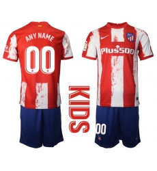 Kids Atletico de Madrid Soccer Jerseys 007 Customized Kids Atletico de Madrid Soccer Jerseys 007 Customized