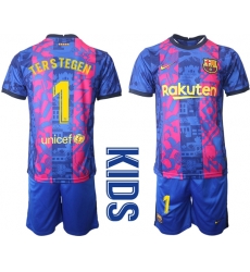 Kids Barcelona Soccer Jerseys 014 Kids Barcelona Soccer Jerseys 014