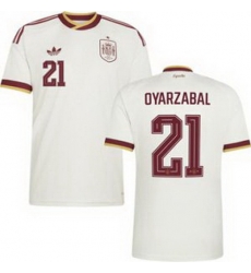 Women 21 Spain Mikel Oyarzabal World Cup 2026 Away Replica Jersey   2