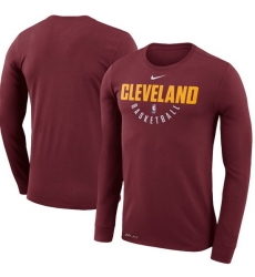 Cleveland Cavaliers Men Long T Shirt 003 Cleveland Cavaliers Men Long T Shirt 003