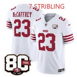 STRIBLING 49ers 80th Anniversary White Jersey Men