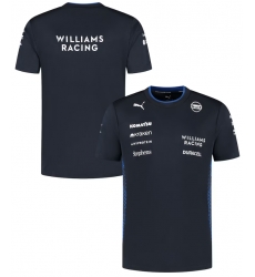 Williams Racing Puma F1 Replica T-Shirt Navy Williams Racing Puma F1 Replica T-Shirt Navy