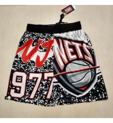 Brooklyn Nets Basketball Shorts 019 Brooklyn Nets Basketball Shorts 019