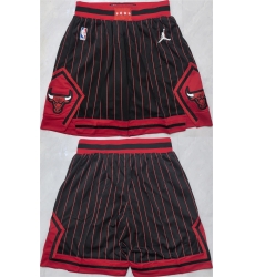 Men Chicago Bulls Black 2026 Shorts 005 Men Chicago Bulls Black 2026 Shorts 005