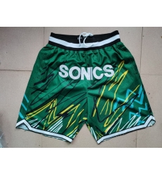 Seattle SuperSonics Basketball Shorts 005 Seattle SuperSonics Basketball Shorts 005