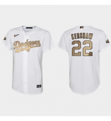 Youth Clayton Kershaw Los Angeles Dodgers 2022 Mlb All Star Game White Jersey Youth Clayton Kershaw Los Angeles Dodgers 2022 Mlb All Star Game White Jersey
